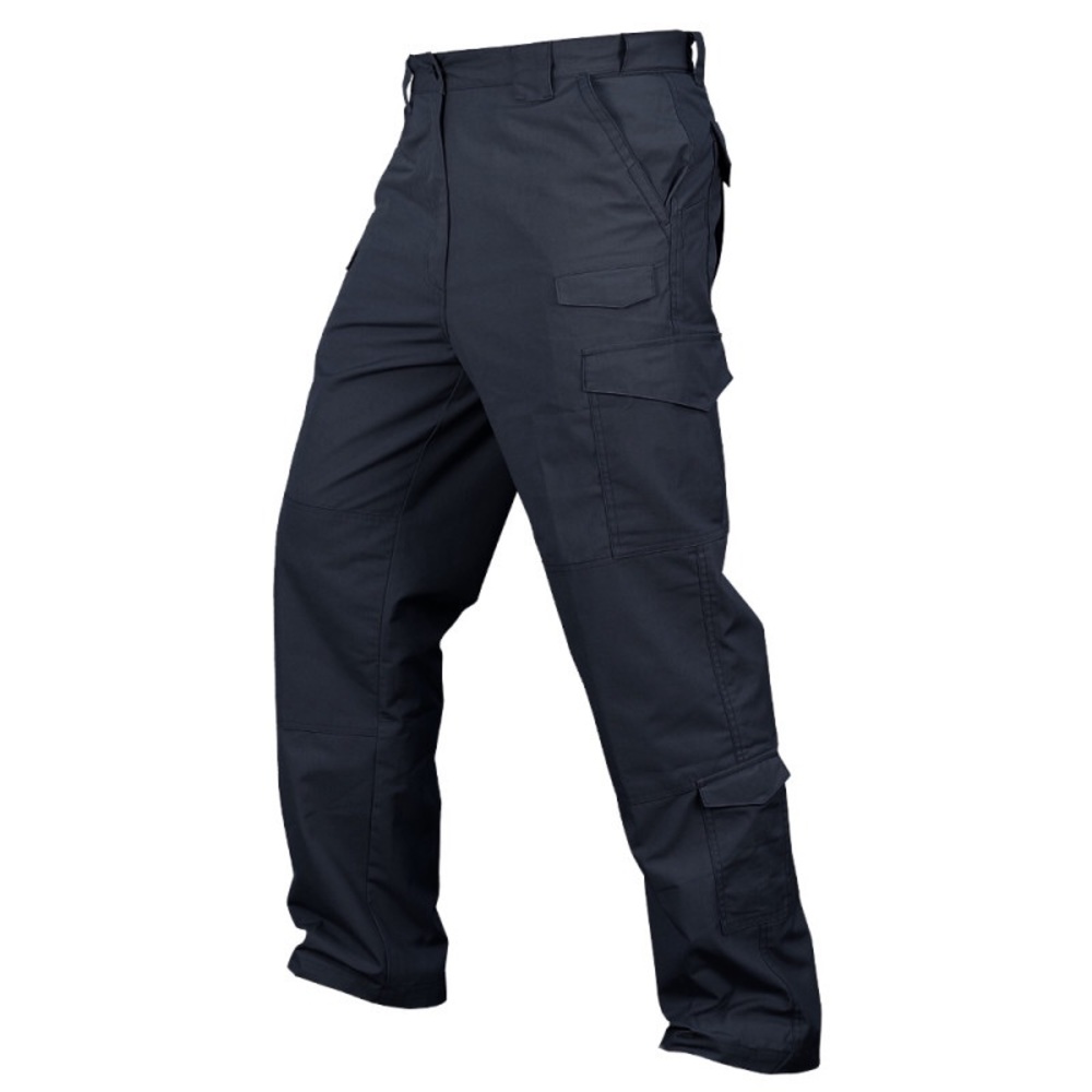Classic Men's Cargo Pants in Bkack - Utility Fit Set